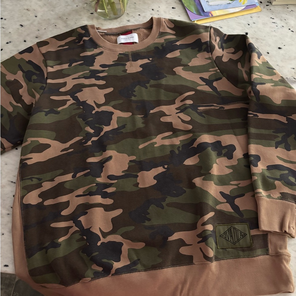 Ovadia & Sons Camouflage Sweatshirt